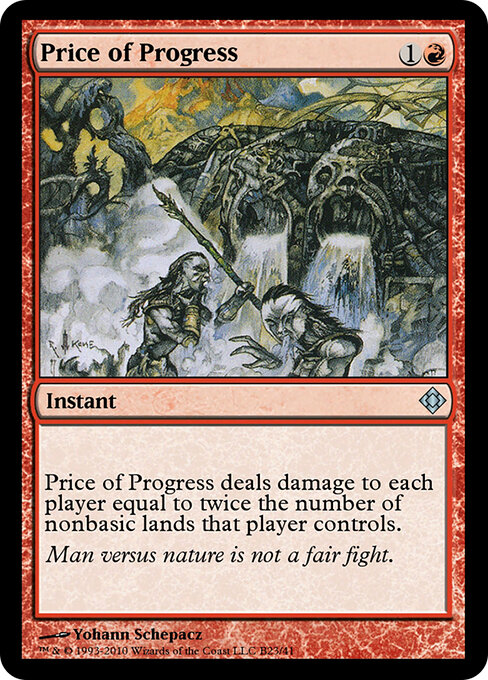 Price of Progress — art by Richard Kane Ferguson