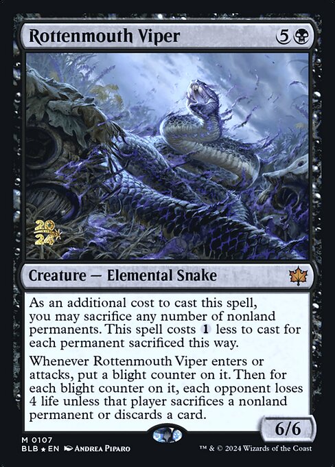 Rottenmouth Viper — art by Andrea Piparo