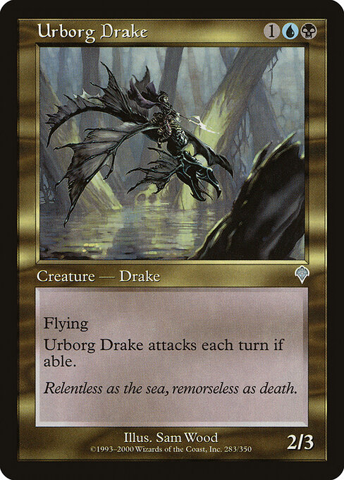 Urborg Drake — art by Sam Wood