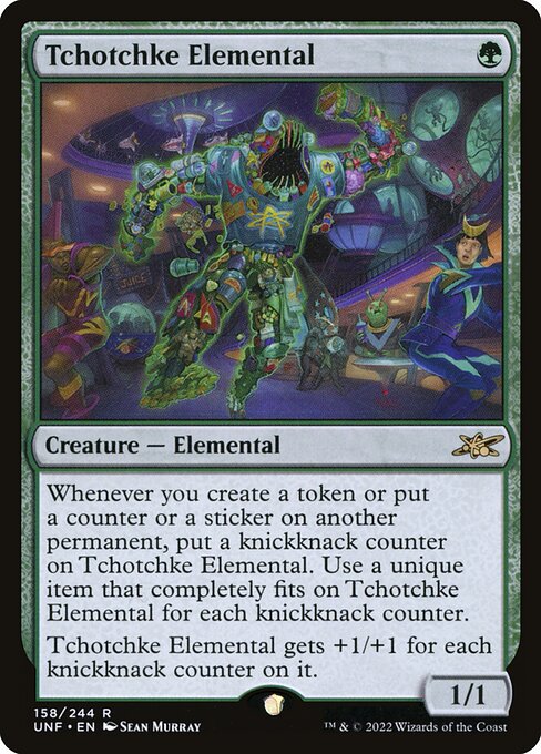 Tchotchke Elemental — art by Sean Murray