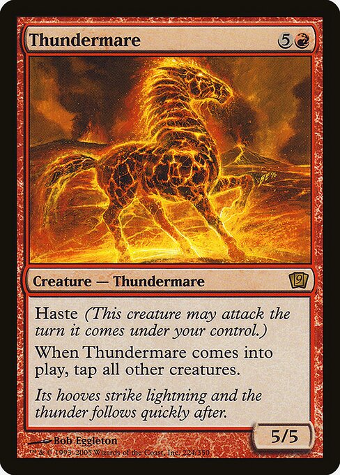 Thundermare — art by Bob Eggleton