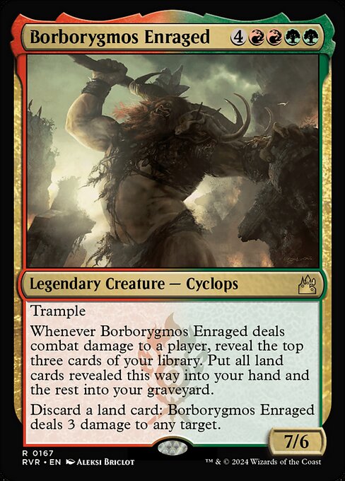 Borborygmos Enraged — art by Aleksi Briclot