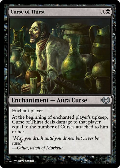 Curse of Thirst — art by Dave Kendall