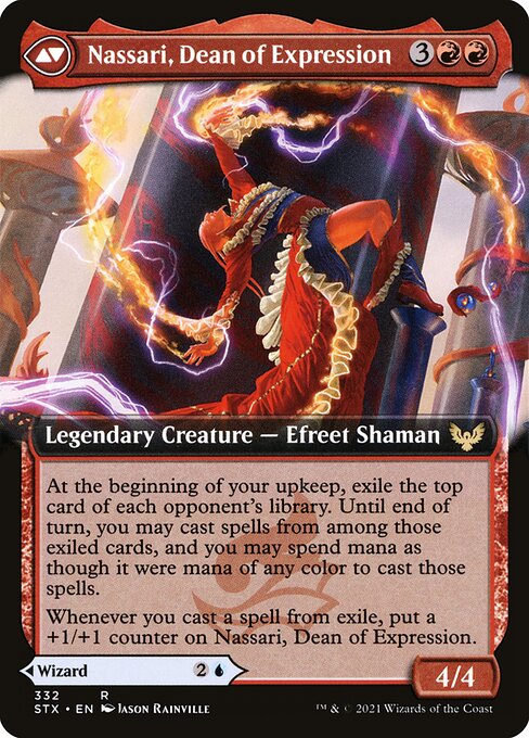 Uvilda, Dean of Perfection // Nassari, Dean of Expression — art by Jason Rainville