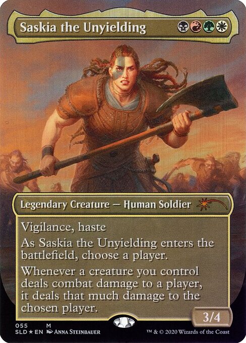 Saskia the Unyielding — art by Anna Steinbauer