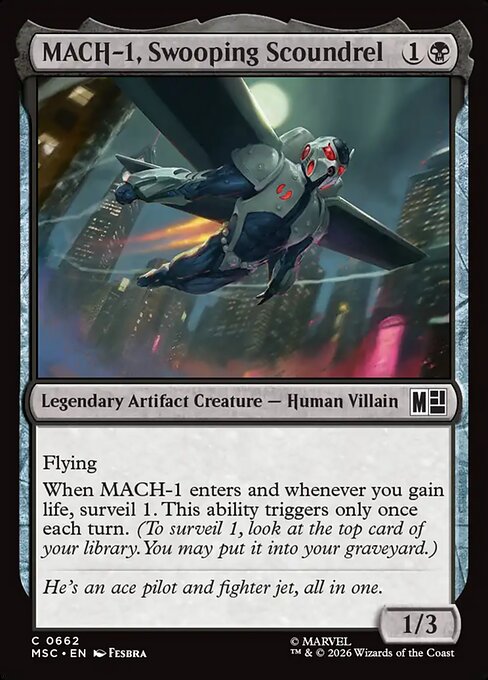 MACH-1, Swooping Scoundrel — art by Fesbra