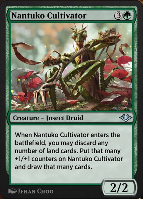 Nantuko Cultivator — art by Jehan Choo