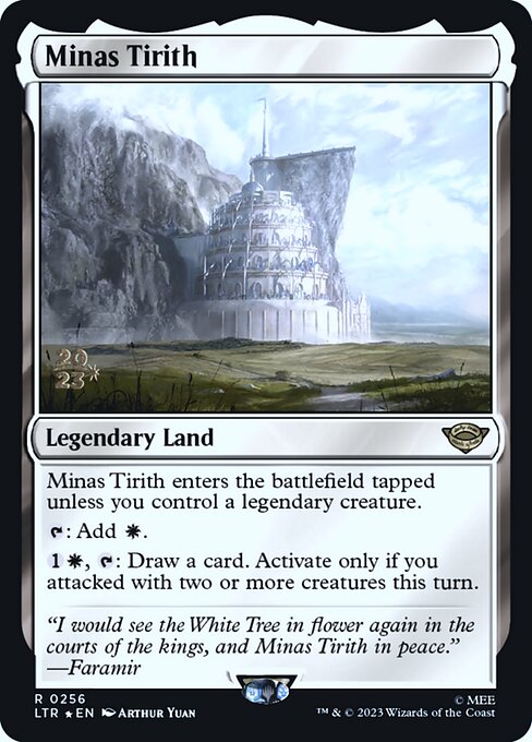 Minas Tirith — art by Arthur Yuan