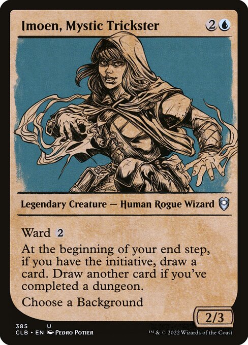 Imoen, Mystic Trickster — art by Pedro Potier