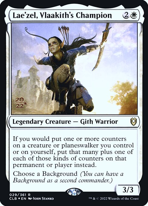 Lae'zel, Vlaakith's Champion — art by John Stanko