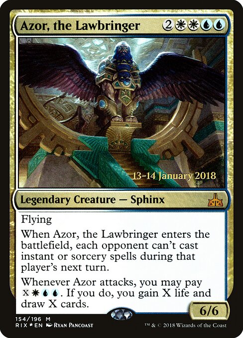Azor, the Lawbringer — art by Ryan Pancoast