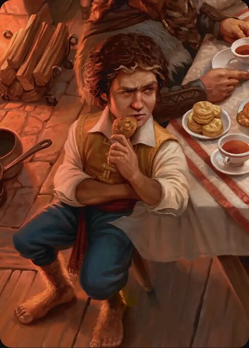 Bilbo, Fellow Conspirator // Bilbo, Fellow Conspirator — art by Dmitry Burmak