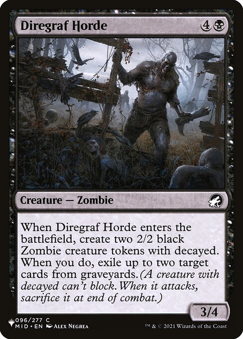 Diregraf Horde — art by Alex Negrea