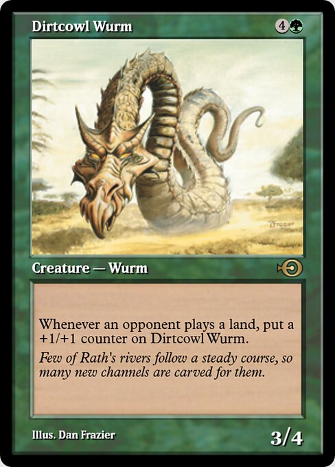 Dirtcowl Wurm — art by Dan Frazier