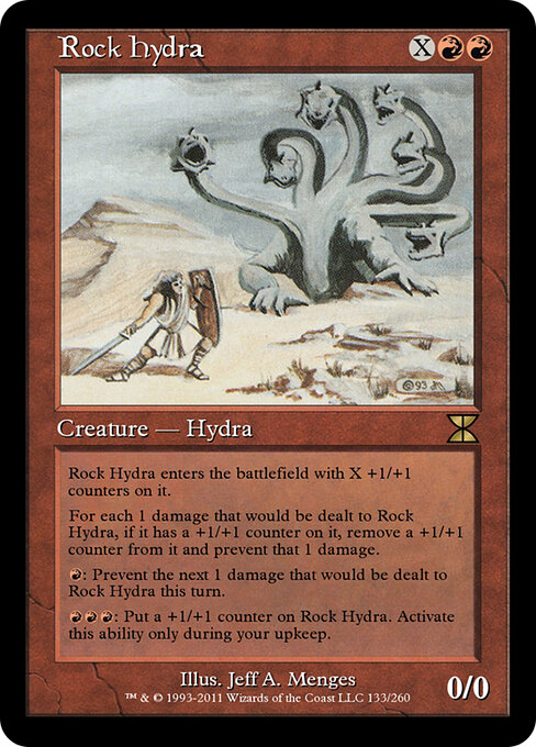 Rock Hydra — art by Jeff A. Menges