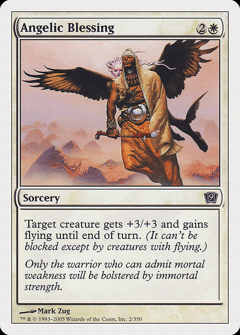 Angelic Blessing — art by Mark Zug