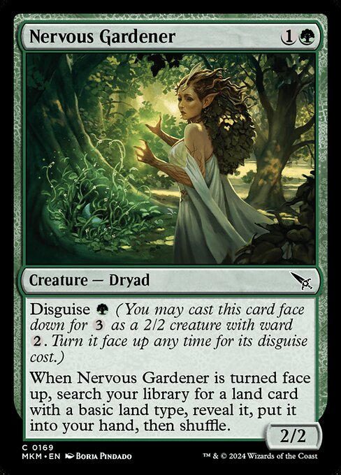 Nervous Gardener — art by Borja Pindado