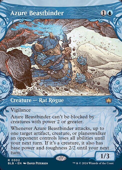 Azure Beastbinder — art by David Petersen
