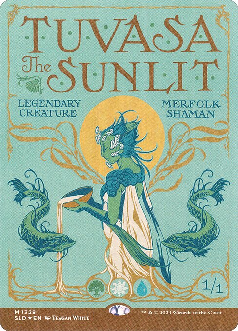 Tuvasa the Sunlit // Tuvasa the Sunlit — art by Teagan White