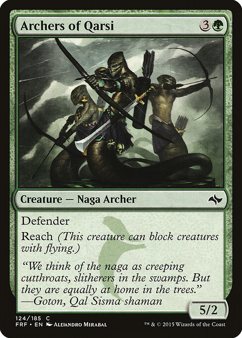Archers of Qarsi — art by Alejandro Mirabal