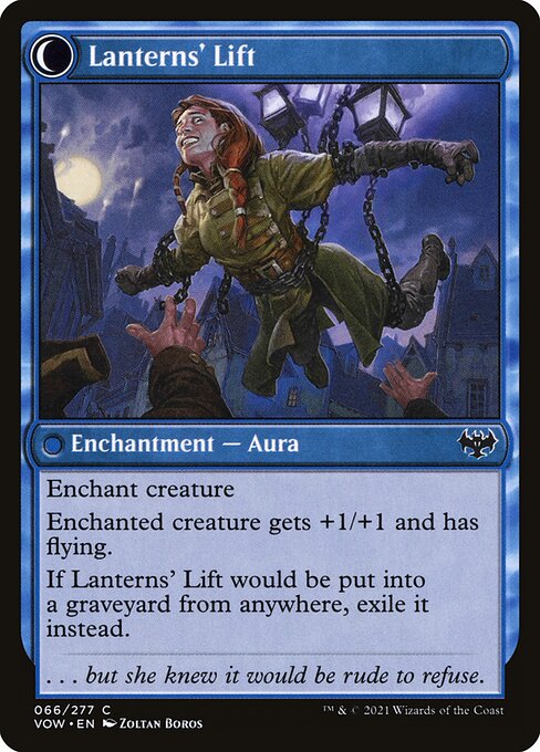 Lantern Bearer // Lanterns' Lift — art by Zoltan Boros