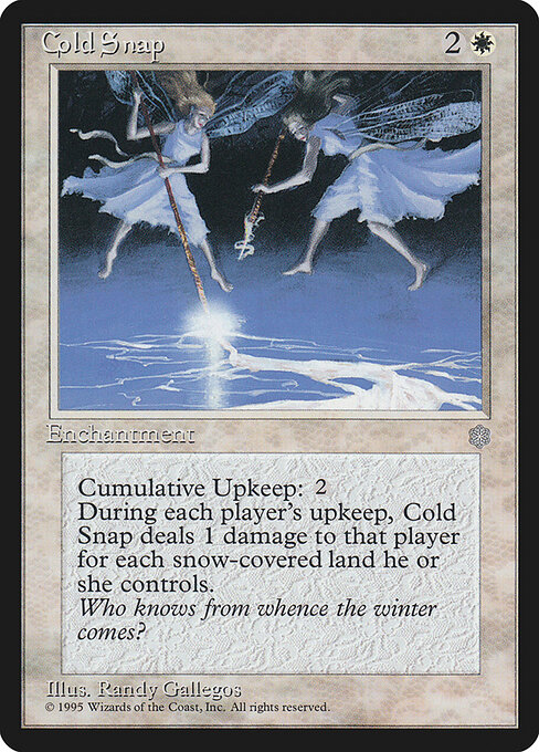 Cold Snap — art by Randy Gallegos