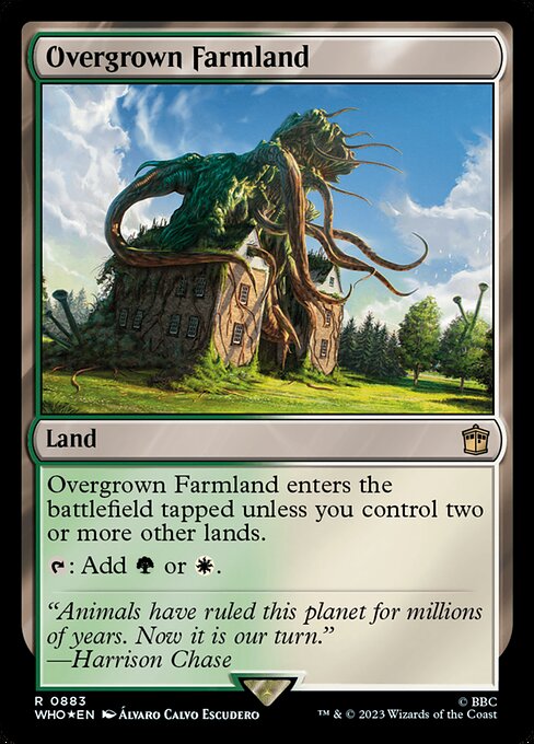 Overgrown Farmland — art by Álvaro Calvo Escudero