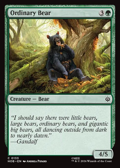 Ordinary Bear — art by Andrea Piparo