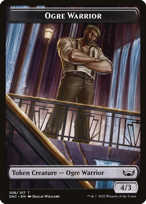 Ogre Warrior — art by Dallas Williams