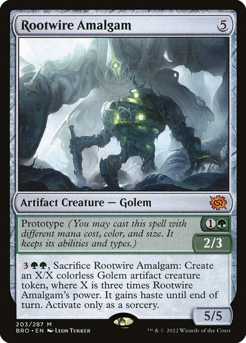 Rootwire Amalgam — art by Leon Tukker