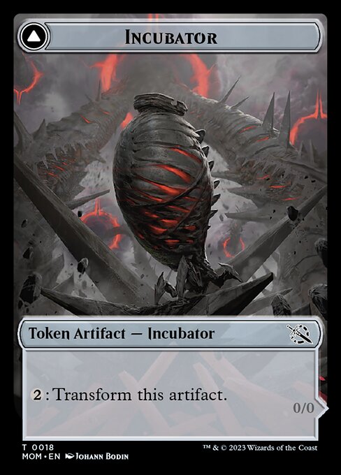 Incubator // Phyrexian — art by Johann Bodin