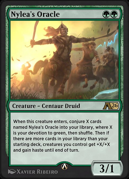 Nylea's Oracle — art by Xavier Ribeiro