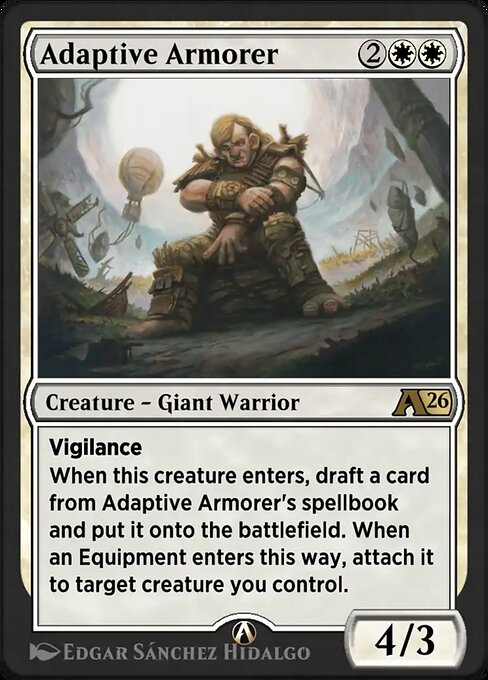 Adaptive Armorer — art by Edgar Sánchez Hidalgo