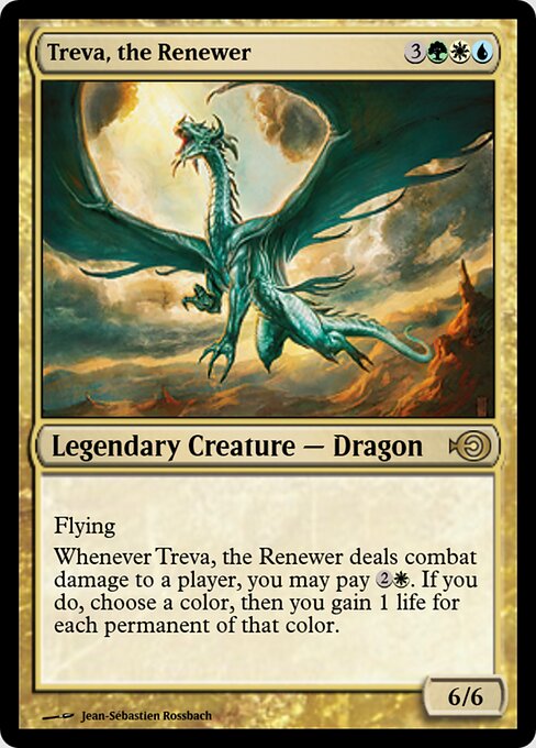 Treva, the Renewer — art by Jean-Sébastien Rossbach
