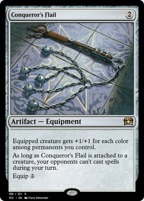 Conqueror's Flail — art by Franz Vohwinkel