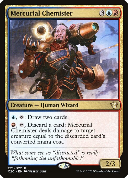 Mercurial Chemister — art by Wesley Burt