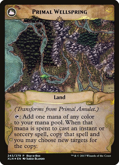 Primal Amulet // Primal Wellspring — art by Jared Blando