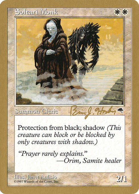 Soltari Monk — art by Janet Aulisio
