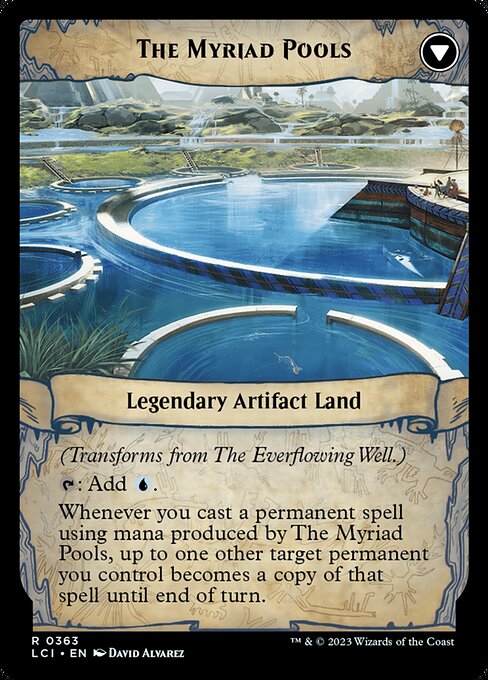 The Everflowing Well // The Myriad Pools — art by David Álvarez