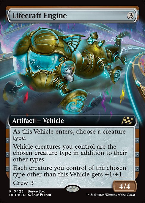 Lifecraft Engine — art by José Parodi