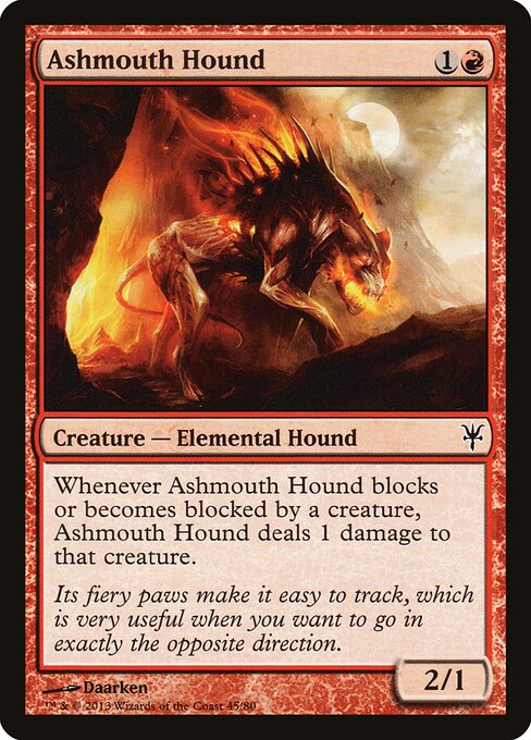 Ashmouth Hound — art by Daarken