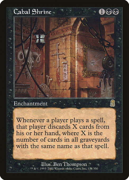 Cabal Shrine — art by Ben Thompson