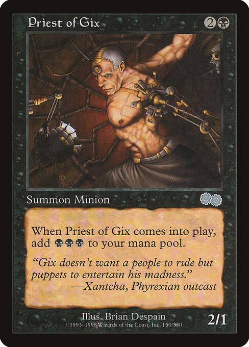 Priest of Gix — art by Brian Despain
