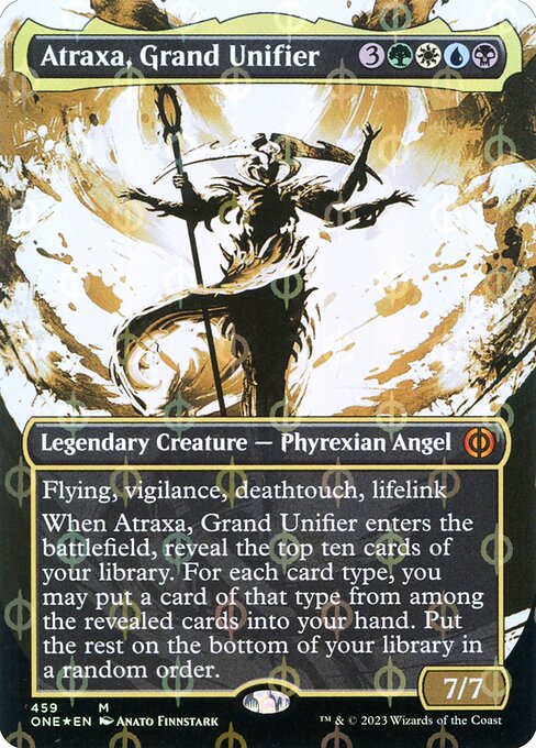 Atraxa, Grand Unifier — art by Anato Finnstark