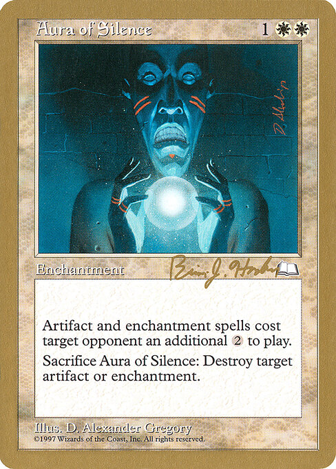 Aura of Silence — art by D. Alexander Gregory