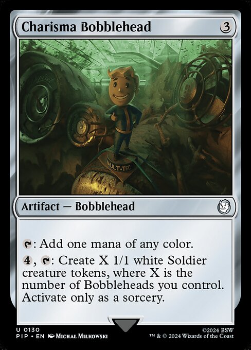 Charisma Bobblehead — art by Michał Miłkowski