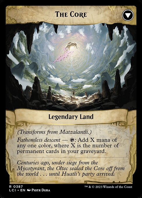 Matzalantli, the Great Door // The Core — art by Piotr Dura