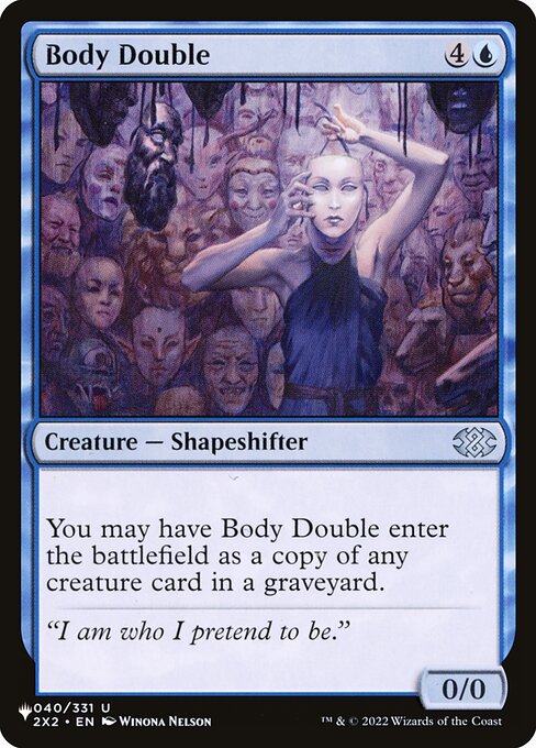Body Double — art by Winona Nelson