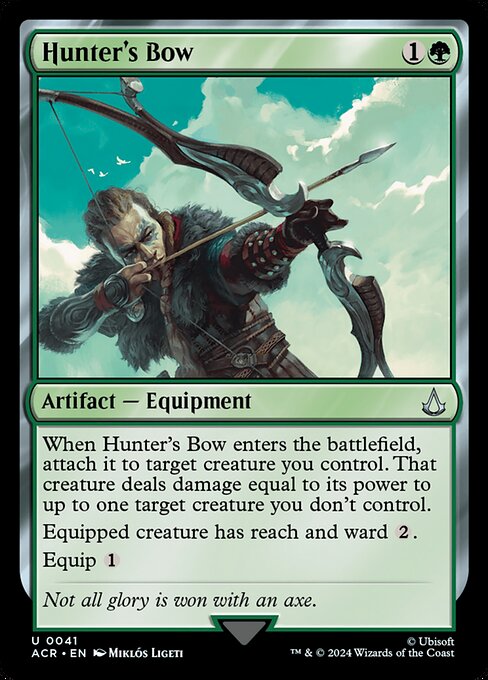 Hunter's Bow — art by Miklós Ligeti