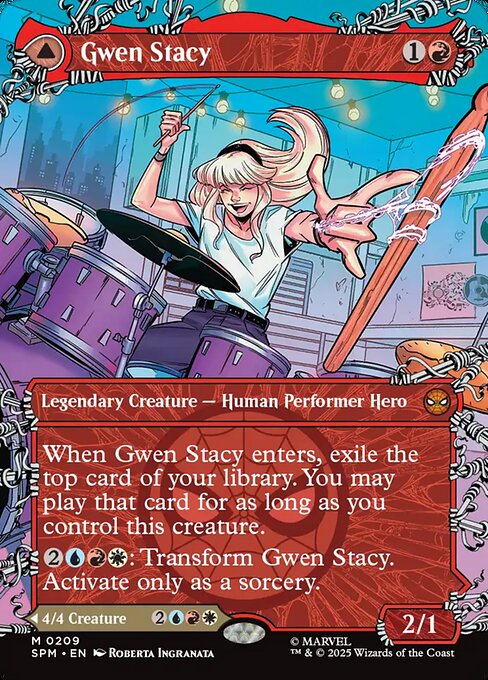Gwen Stacy // Ghost-Spider — art by Roberta Ingranata